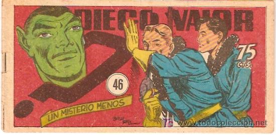 Tebeos: DIEGO VALOR N&ordm; 46. ORIGINAL - Foto 1
