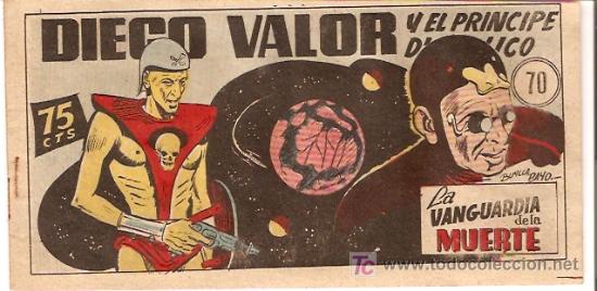 Tebeos: DIEGO VALOR N&ordm; 70. ORIGINAL - Foto 1
