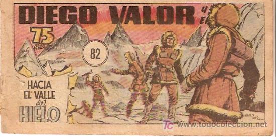 Tebeos: DIEGO VALOR N&ordm; 82. ORIGINAL - Foto 1