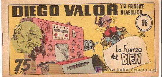 Tebeos: DIEGO VALOR N&ordm; 96. ORIGINAL - Foto 1