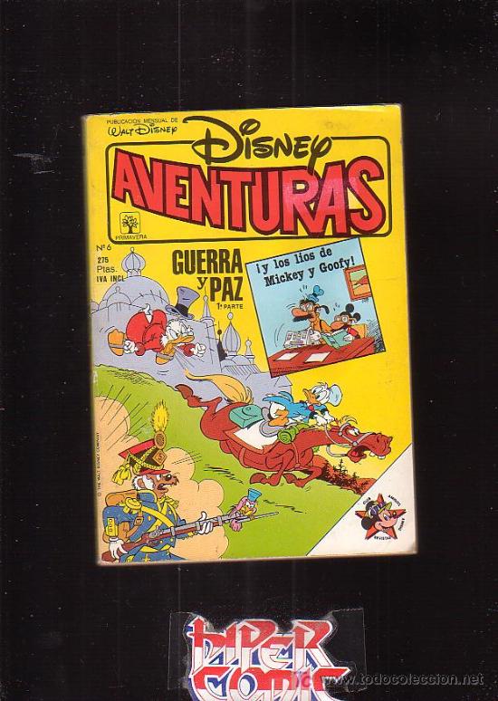 Tebeos: DISNEY AVENTURAS - N&ordm; 6 ( WALT DISNEY ) - Foto 1