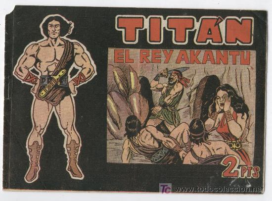 Tebeos: TITAN, EDITORIAL ACROPOLIS 1961 N&ordm;  12  ESCELENTE ESTADO - Foto 1