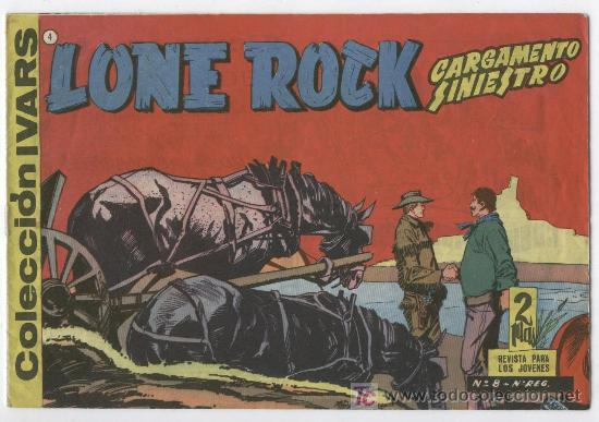 Tebeos: LONE ROCK 4 IVARS, ESCELENTE ESTADO - Foto 1