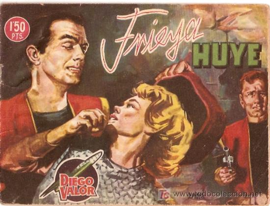 Tebeos: DIEGO VALOR 2&ordf;. N&ordm; 22. ORIGINAL. EDICIONES CID. - Foto 1