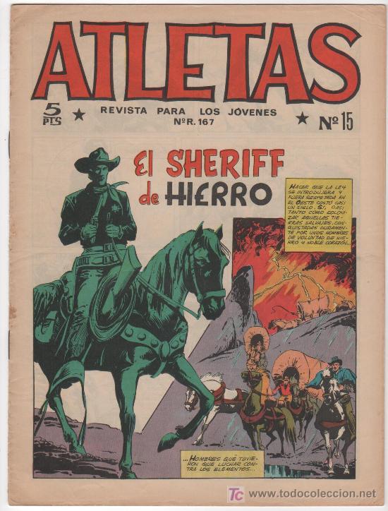 Tebeos: ATLETAS N&ordm; 15 - ORIGINAL MAGA - Foto 1