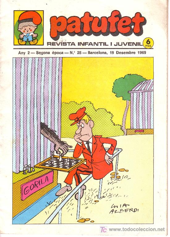 Tebeos: patufet n&ordm; 28,segona &egrave;poca,desembre de 1969