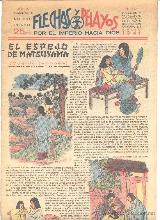 Tebeos: FLECHAS Y PELAYOS N&ordm;127 1941 - Foto 1