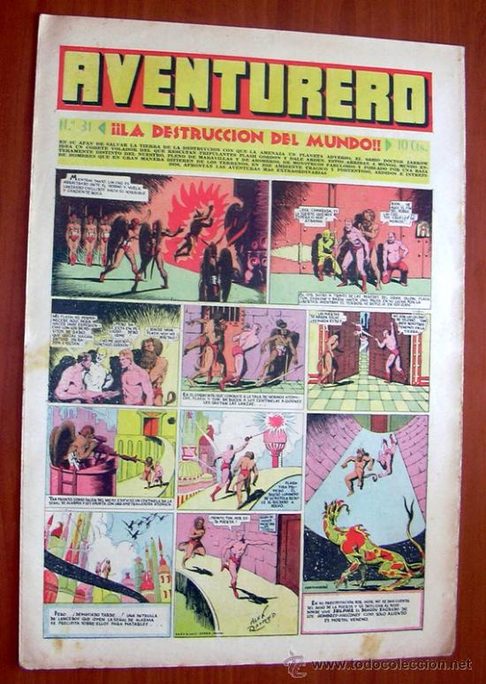 Tebeos: Aventurero, n&ordm; 31 - Editorial Hispano Americana 1935 - Foto 1