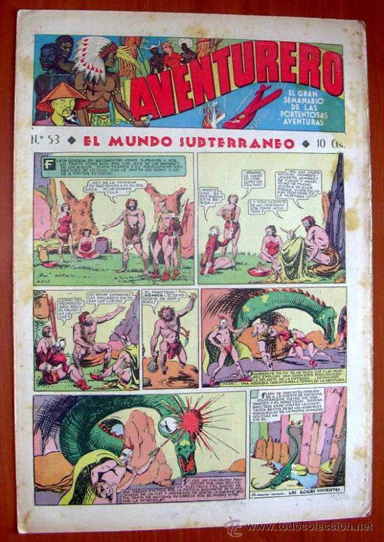 Tebeos: Aventurero, n&ordm; 53 - Editorial Hispano Americana 1935 - Foto 1