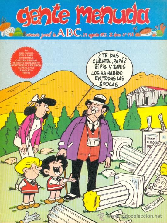 Tebeos: Gente menuda n&ordm; 198... - Foto 1