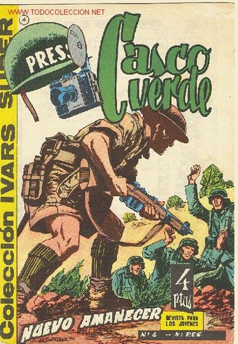 Tebeos: CASCO VERDE, N&ordm; 4 - EDITORIAL IVARS 1965 - Foto 1