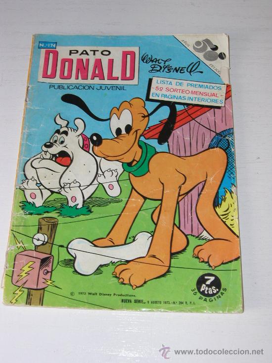 Tebeos: PATO DONALD N&ordm; 174 Walt Disney - Foto 1