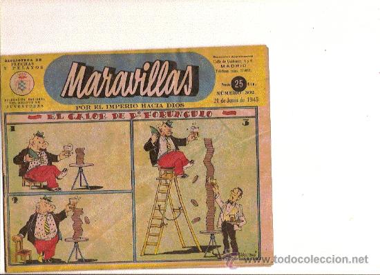 Comics: MARAVILLAS N&ordm;302   DE FET Y JONS