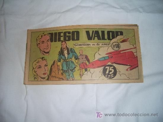 Tebeos: DIEGO VALOR N&ordm; 18 - Foto 1