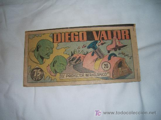 Tebeos: DIEGO VALOR N&ordm; 20 - Foto 1