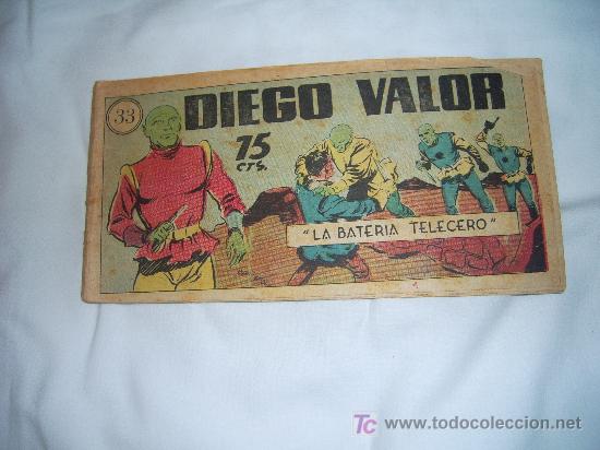 Tebeos: DIEGO VALOR N&ordm; 33 - Foto 1