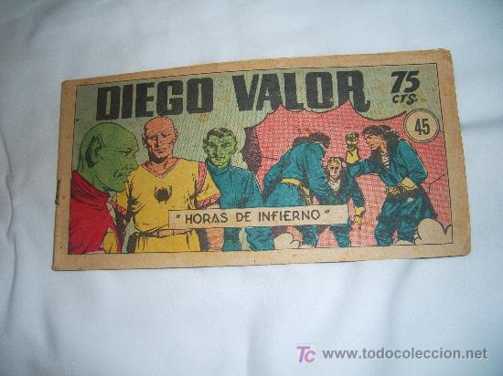 Tebeos: DIEGO VALOR N&ordm; 45 - Foto 1