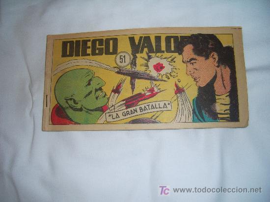 Tebeos: DIEGO VALOR N&ordm; 51 - Foto 1