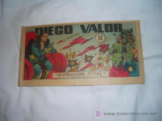 Tebeos: DIEGO VALOR N&ordm; 52 - Foto 1