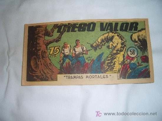 Tebeos: DIEGO VALOR N&ordm; 58 - Foto 1