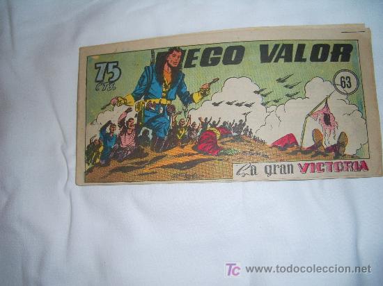 Tebeos: DIEGO VALOR N&ordm; 63 - Foto 1