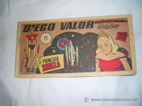Tebeos: DIEGO VALOR N&ordm; 71 - Foto 1