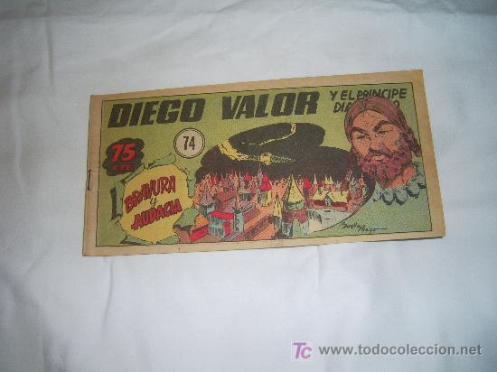 Tebeos: DIEGO VALOR N&ordm; 74 - Foto 1