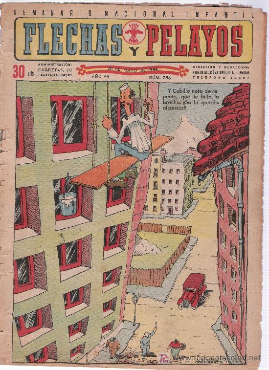 Tebeos: Flechas y Pelayos. n&ordm; 286 - Foto 1