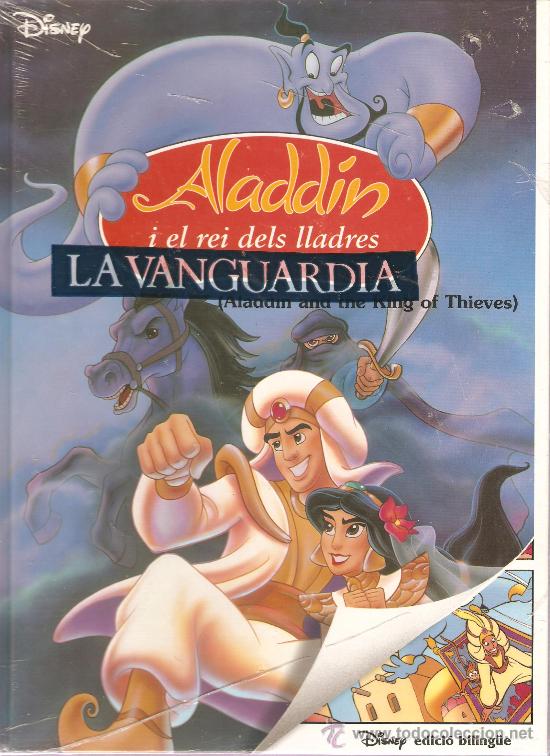 Tebeos: LIBRO COMIC DISNEY: EDICI&Oacute; BILINGUE : ALADIN - Foto 1