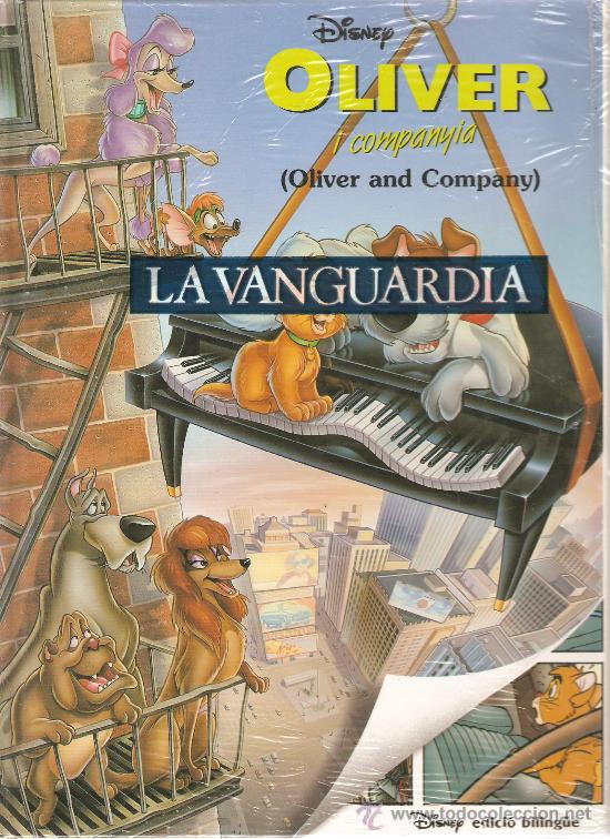 Tebeos: LIBRO COMIC DISNEY: EDICI&Oacute; BILINGUE : OLIVER I COMPANYIA - Foto 1
