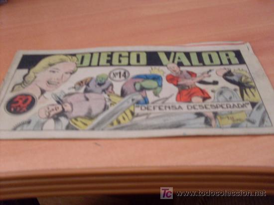 Tebeos: DIEGO VALOR ( ORIGINAL ) N&ordm; 14 (COB98) - Foto 1