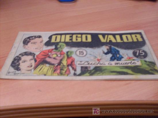 Tebeos: DIEGO VALOR ( ORIGINAL ) N&ordm; 15 (COB98) - Foto 1