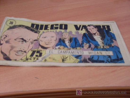 Tebeos: DIEGO VALOR ( ORIGINAL ) N&ordm; 36 (COB98) - Foto 1