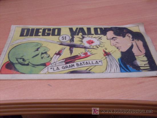 Tebeos: DIEGO VALOR ( ORIGINAL ) N&ordm; 51 (COB98) - Foto 1
