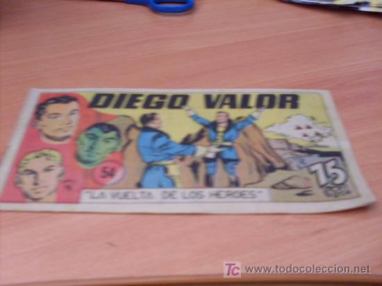 Tebeos: DIEGO VALOR ( ORIGINAL ) N&ordm; 54 (COB98) - Foto 1