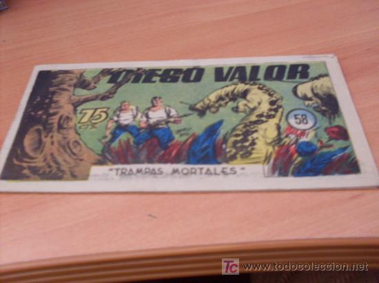 Tebeos: DIEGO VALOR ( ORIGINAL ) N&ordm; 58 (COB98) - Foto 1