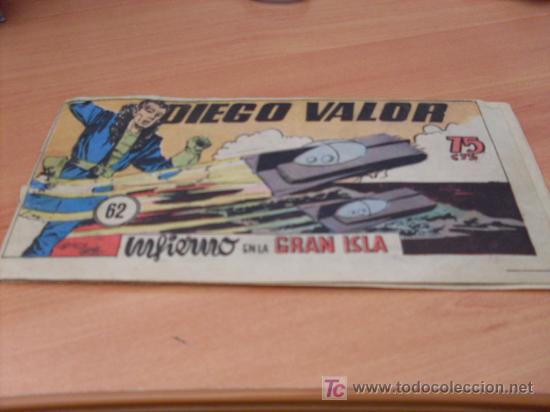Tebeos: DIEGO VALOR ( ORIGINAL ) N&ordm; 62 (COB98) - Foto 1