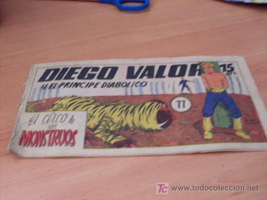 Tebeos: DIEGO VALOR ( ORIGINAL ) N&ordm; 77 (COB98) - Foto 1