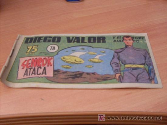 Tebeos: DIEGO VALOR ( ORIGINAL ) N&ordm; 78 (COB98) - Foto 1