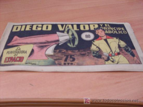 Tebeos: DIEGO VALOR ( ORIGINAL ) N&ordm; 80 (COB98) - Foto 1