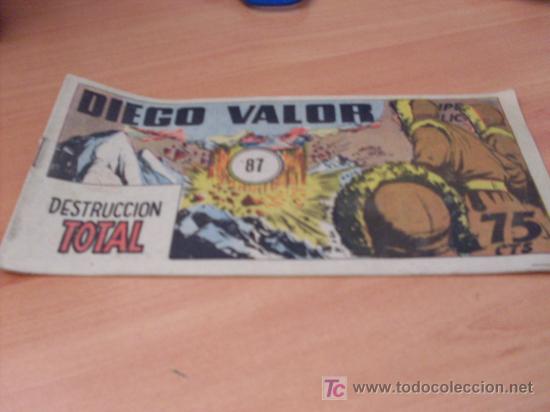 Tebeos: DIEGO VALOR ( ORIGINAL ) N&ordm; 87 (COB98) - Foto 1