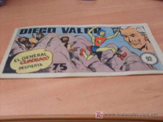 Tebeos: DIEGO VALOR ( ORIGINAL ) N&ordm; 92 (COB98) - Foto 1