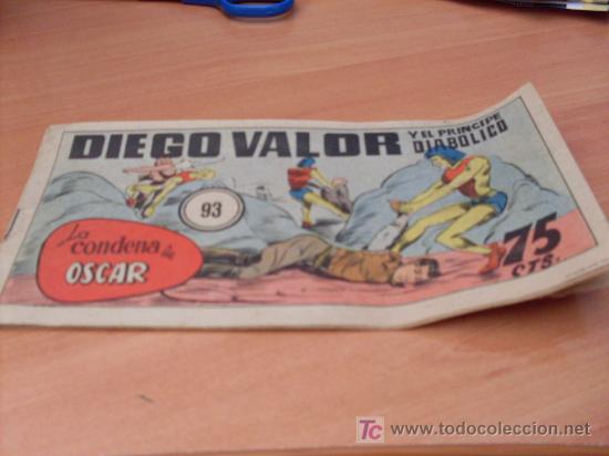 Tebeos: DIEGO VALOR ( ORIGINAL ) N&ordm; 93 (COB98) - Foto 1