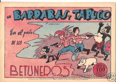 Tebeos: BARRABAS Y TARUGO N&ordm; 3 ORIGINAL A&Ntilde;OS 40 - Foto 1