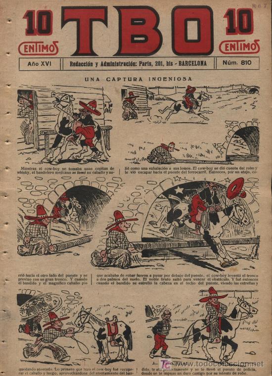 Tebeos: TBO. n&ordm; 810. A&ntilde;o 1932 - Foto 1