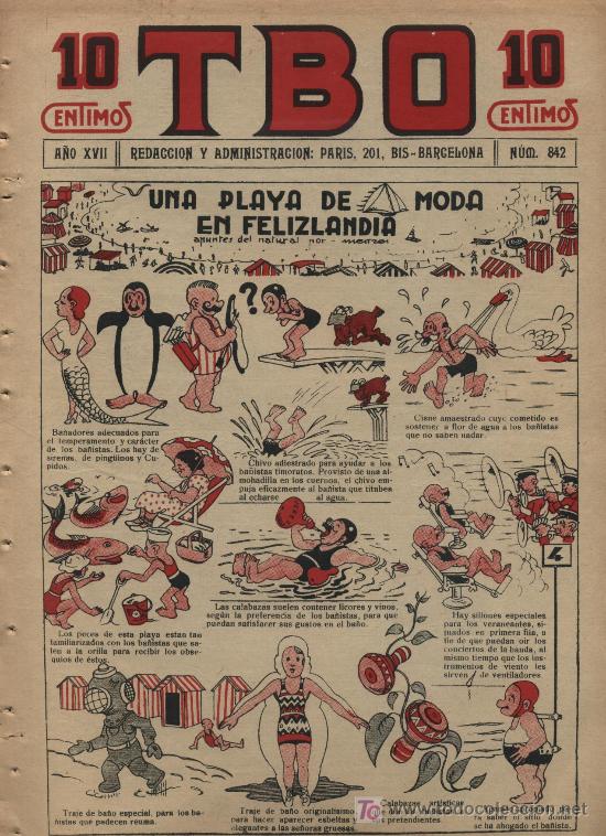 Tebeos: TBO. n&ordm; 842. A&ntilde;o 1933 - Foto 1