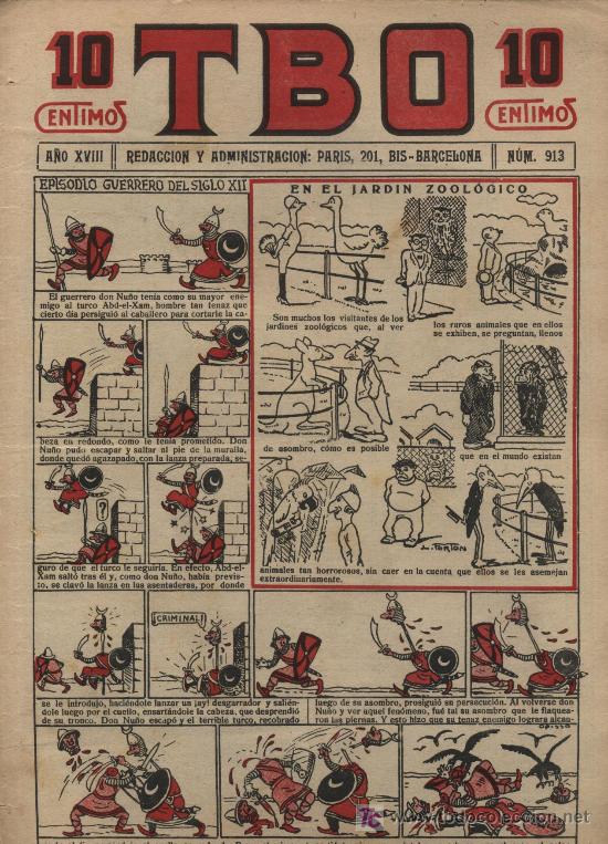 Tebeos: TBO. n&ordm; 913. A&ntilde;o 1934 - Foto 1