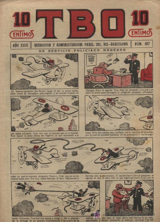 Tebeos: TBO. n&ordm; 887. A&ntilde;o 1934 - Foto 1