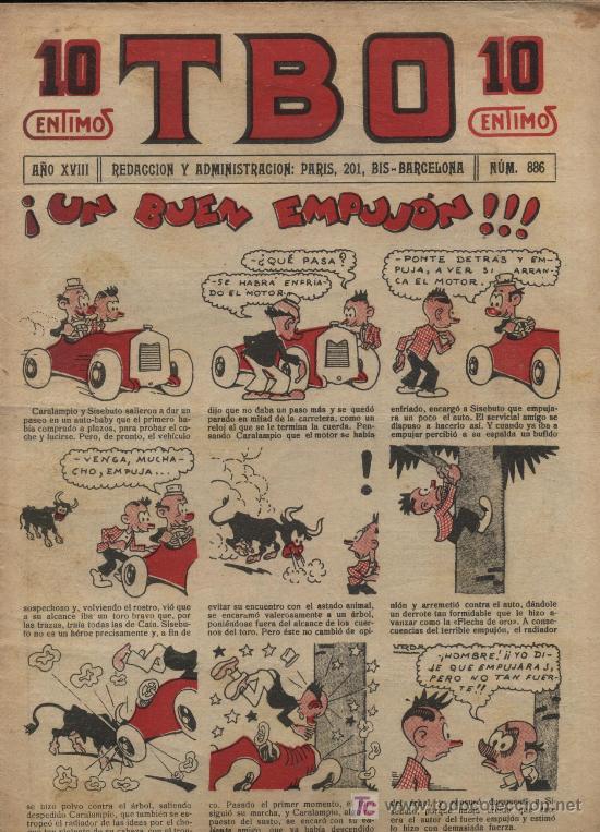 Tebeos: TBO. n&ordm; 886. A&ntilde;o 1934 - Foto 1