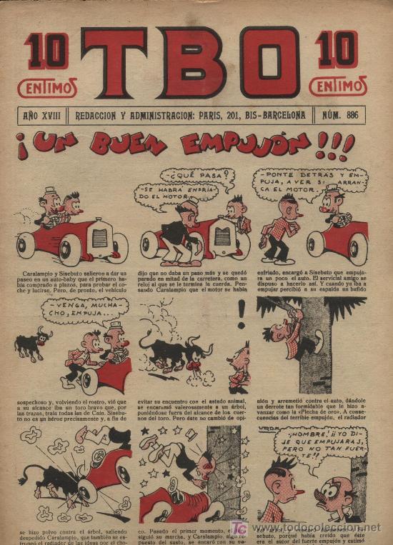Tebeos: TBO. n&ordm; 886. A&ntilde;o 1934 - Foto 1